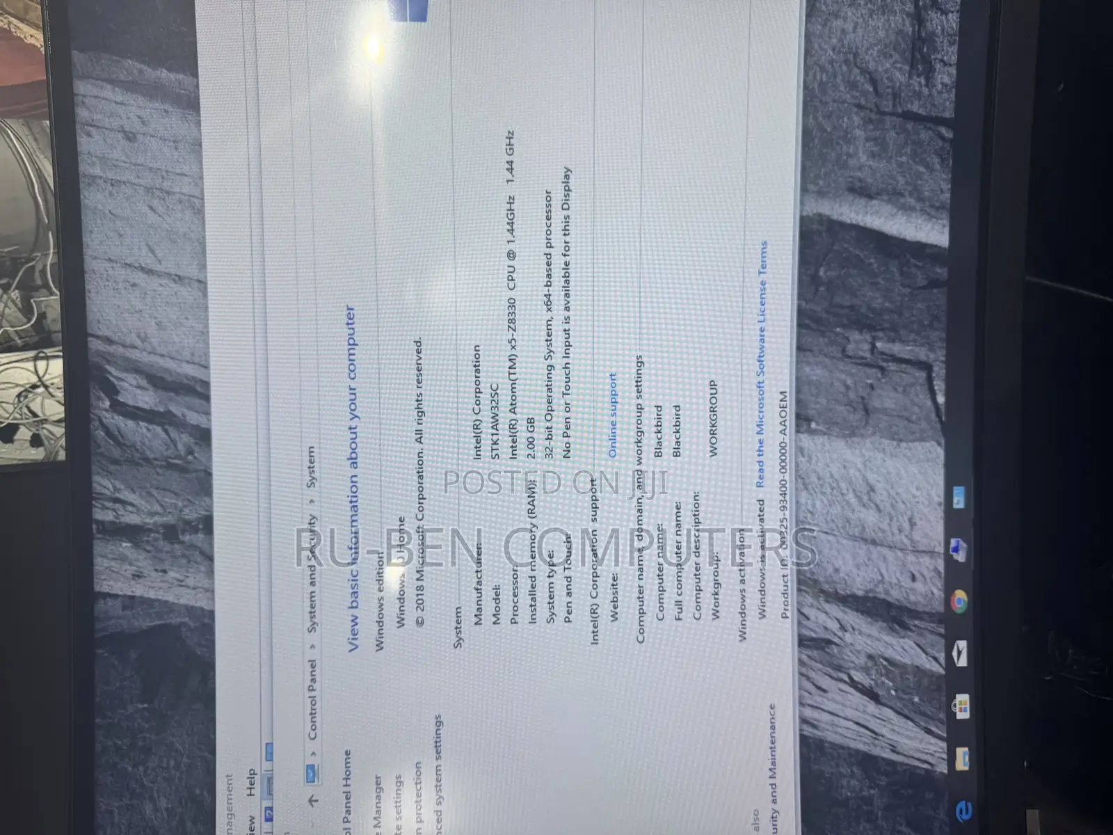 Desktop Computer 2GB Intel Atom SSD 32GB