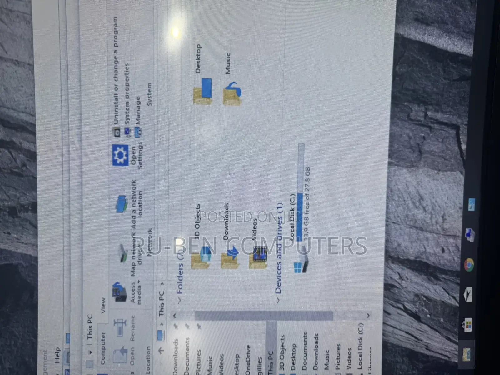 Desktop Computer 2GB Intel Atom SSD 32GB