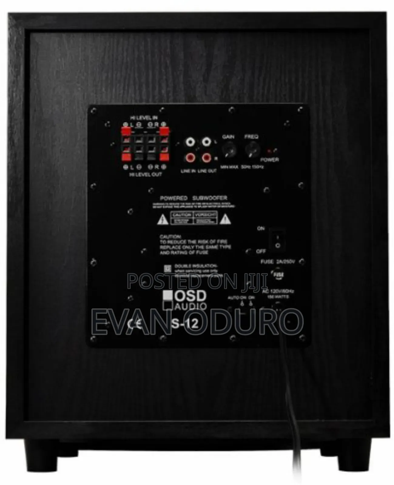 Powerful American Active Osd Audio S12 Is A High-powered 12-inch Subwo