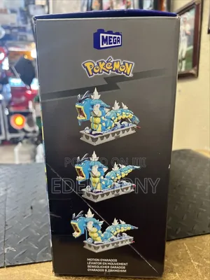 Mega Pokémon Gyarados Kinetic Motion Lego Building Block Set - 2186pcs