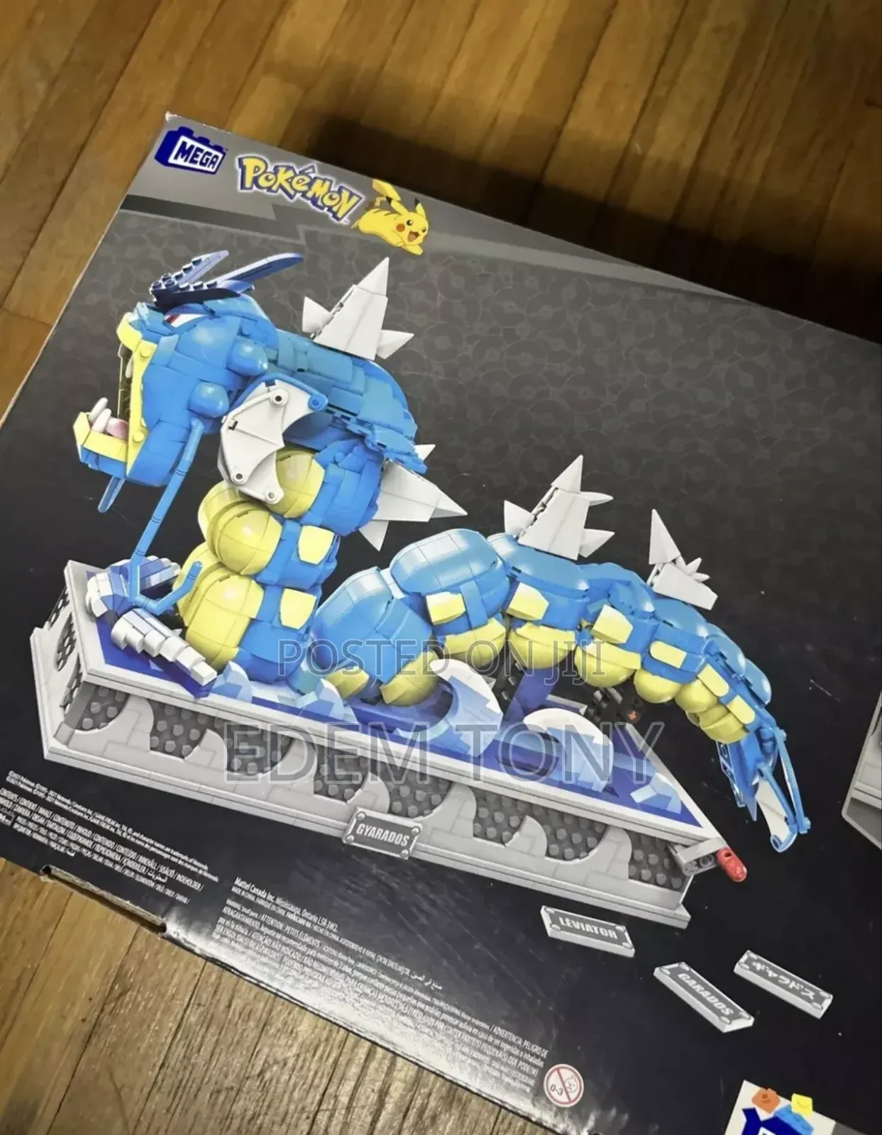 Mega Pokémon Gyarados Kinetic Motion Lego Building Block Set - 2186pcs