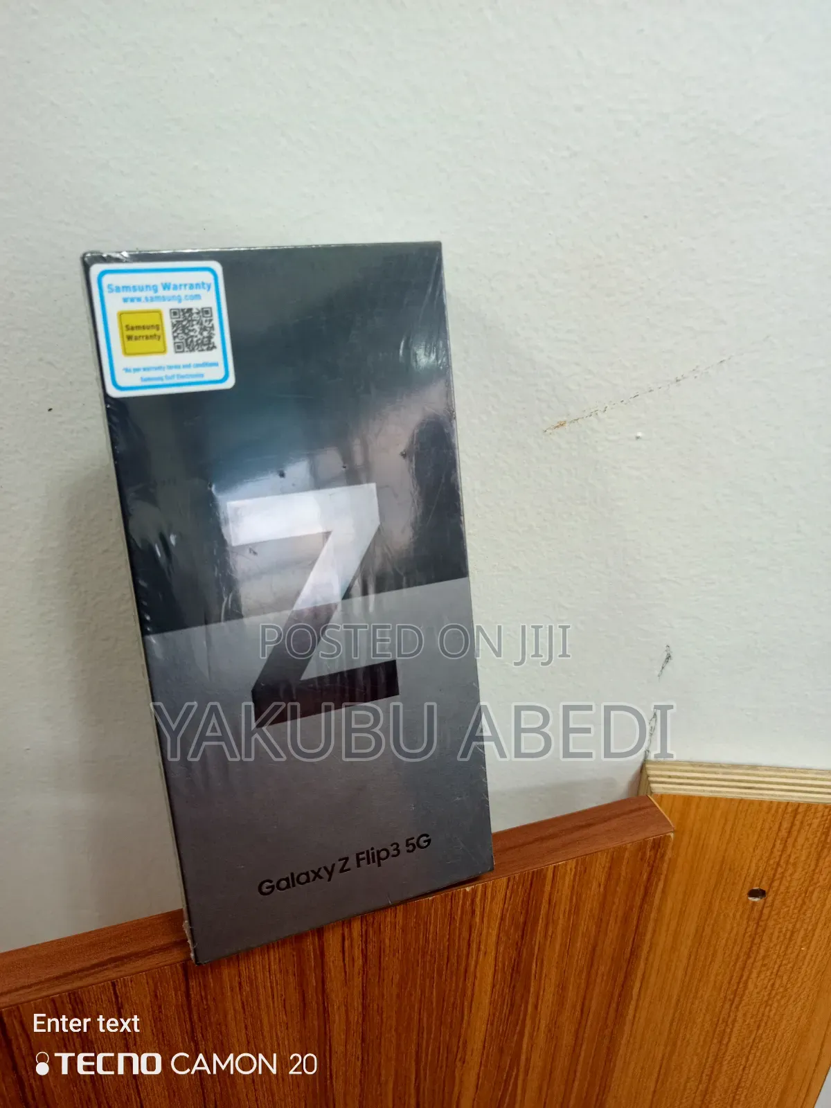 New Samsung Galaxy Z Flip 3 256 GB Gray