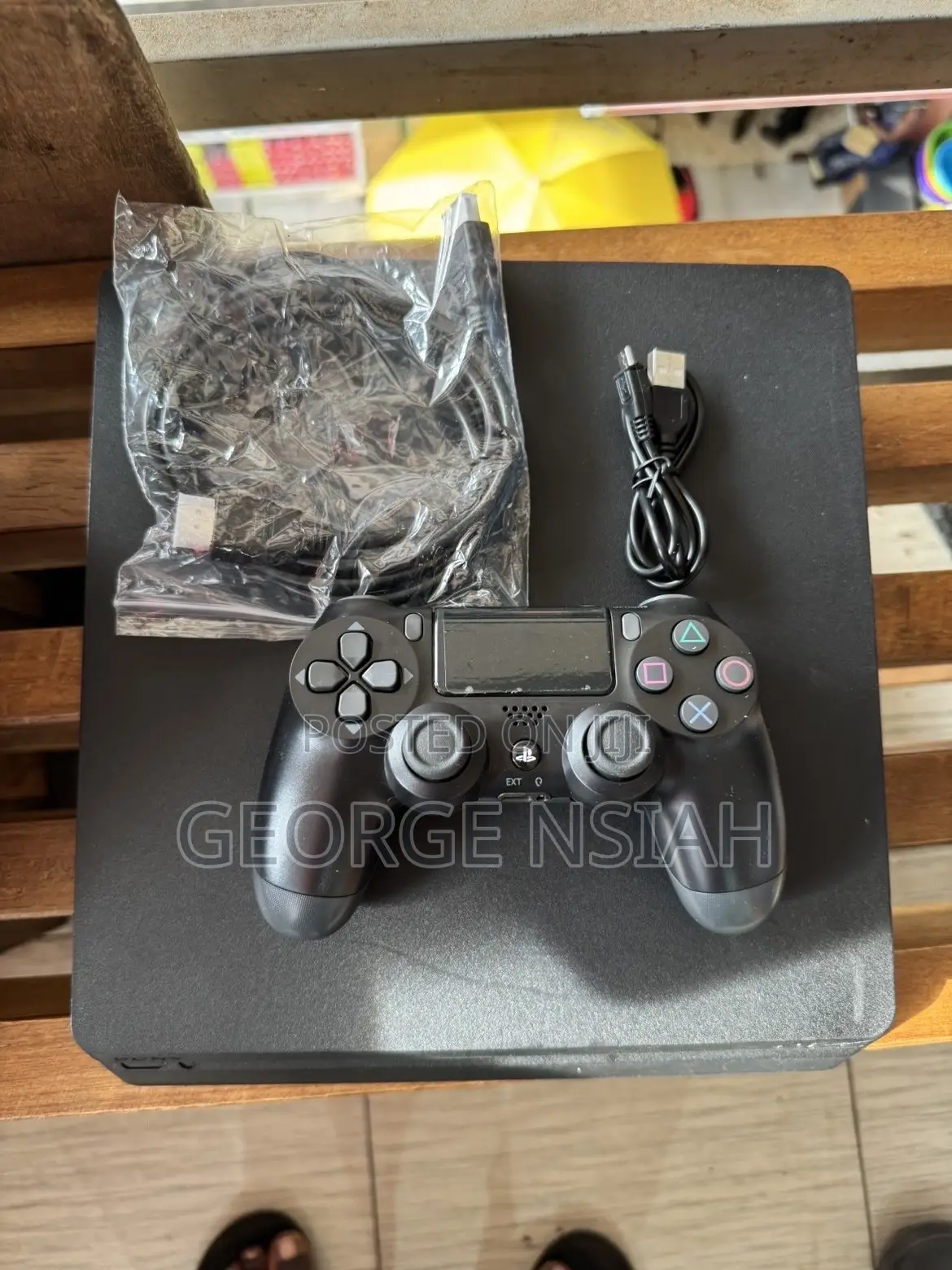 Ps4 Slim Jailbreak 1tb Version 11.0 With 1controller and 15 New Games