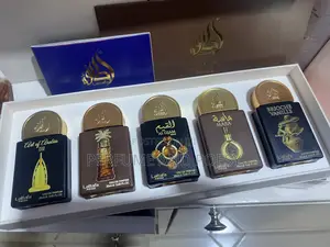 Lattafa 5 In One Gift Set For Men