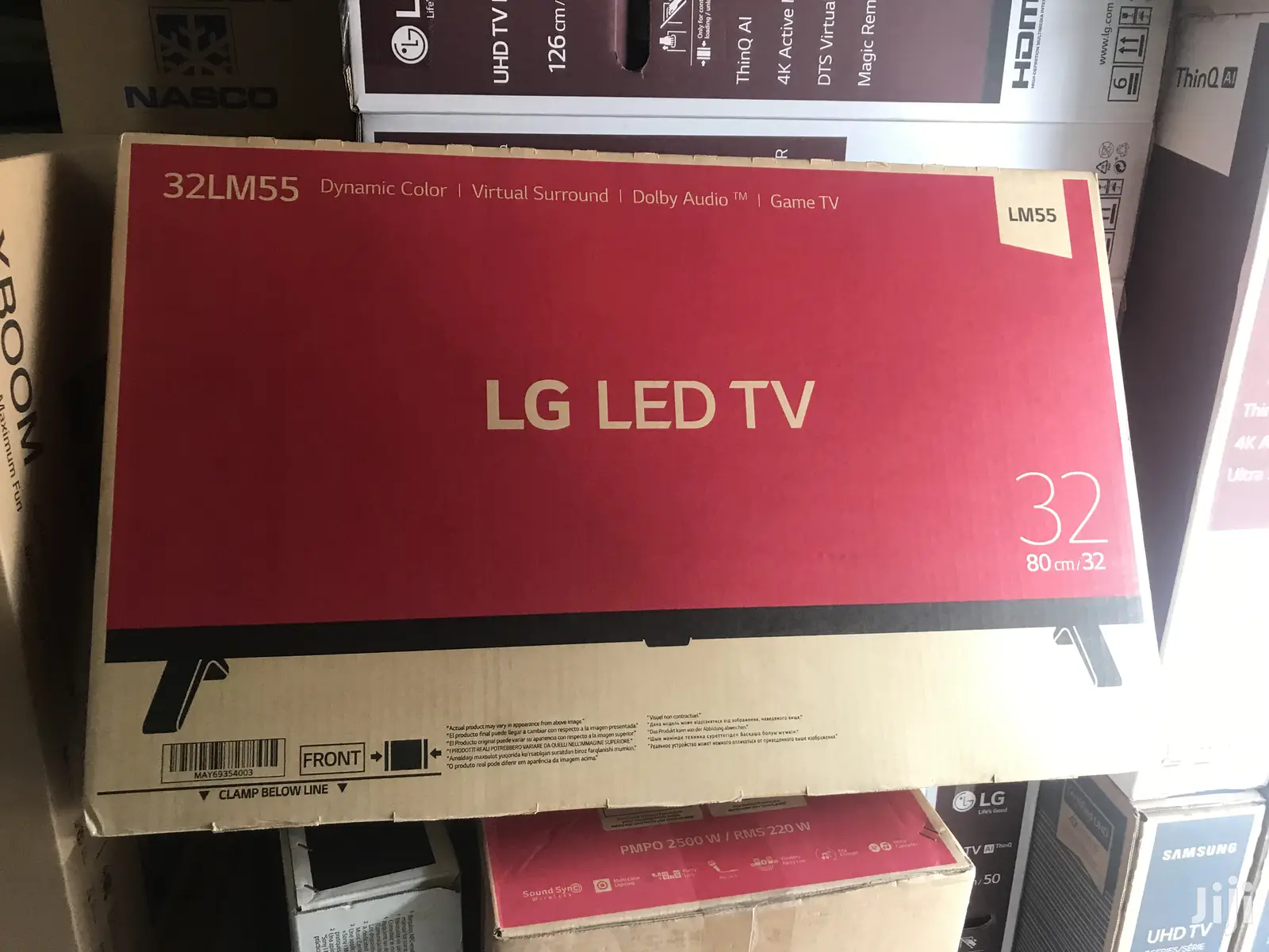 New LG Digital Sat LED TV 32 Inch FHD - 32LM550 (2019 Model)