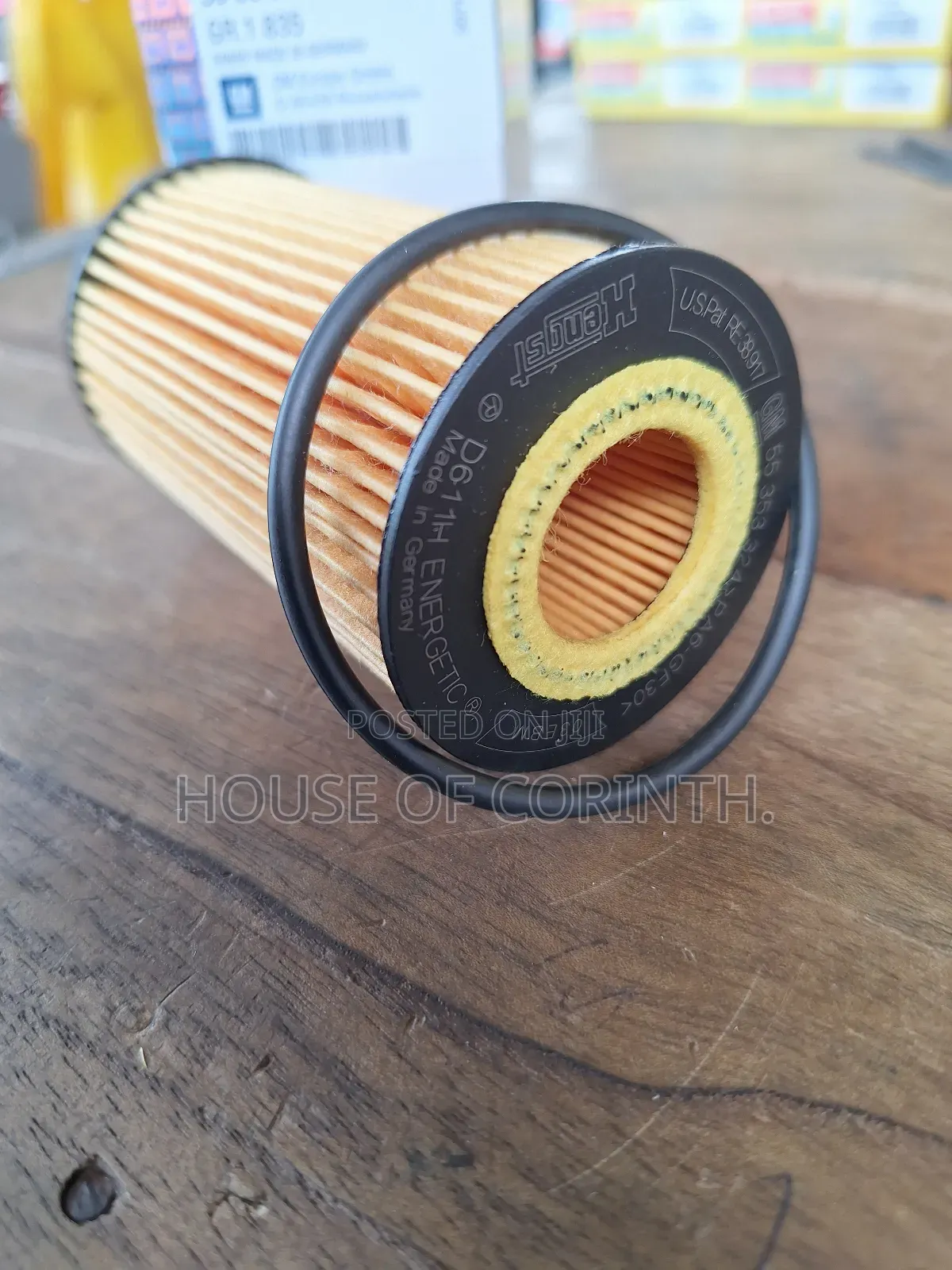 Chevy Cruze Oil Filter, Gm 93185674