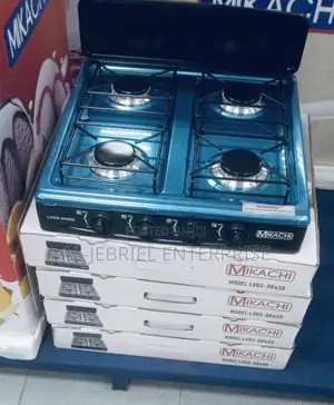 4 Burner Table Top Gas Cooker