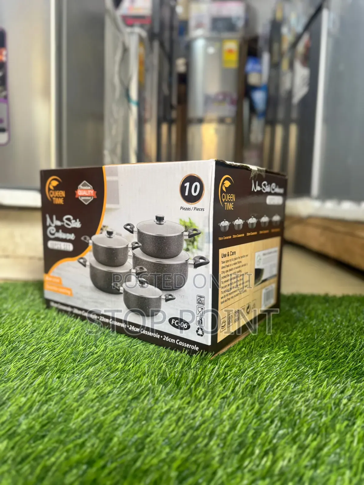 10 PCS Non-Stick Cooking Pot