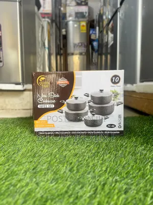10 PCS Non-Stick Cooking Pot