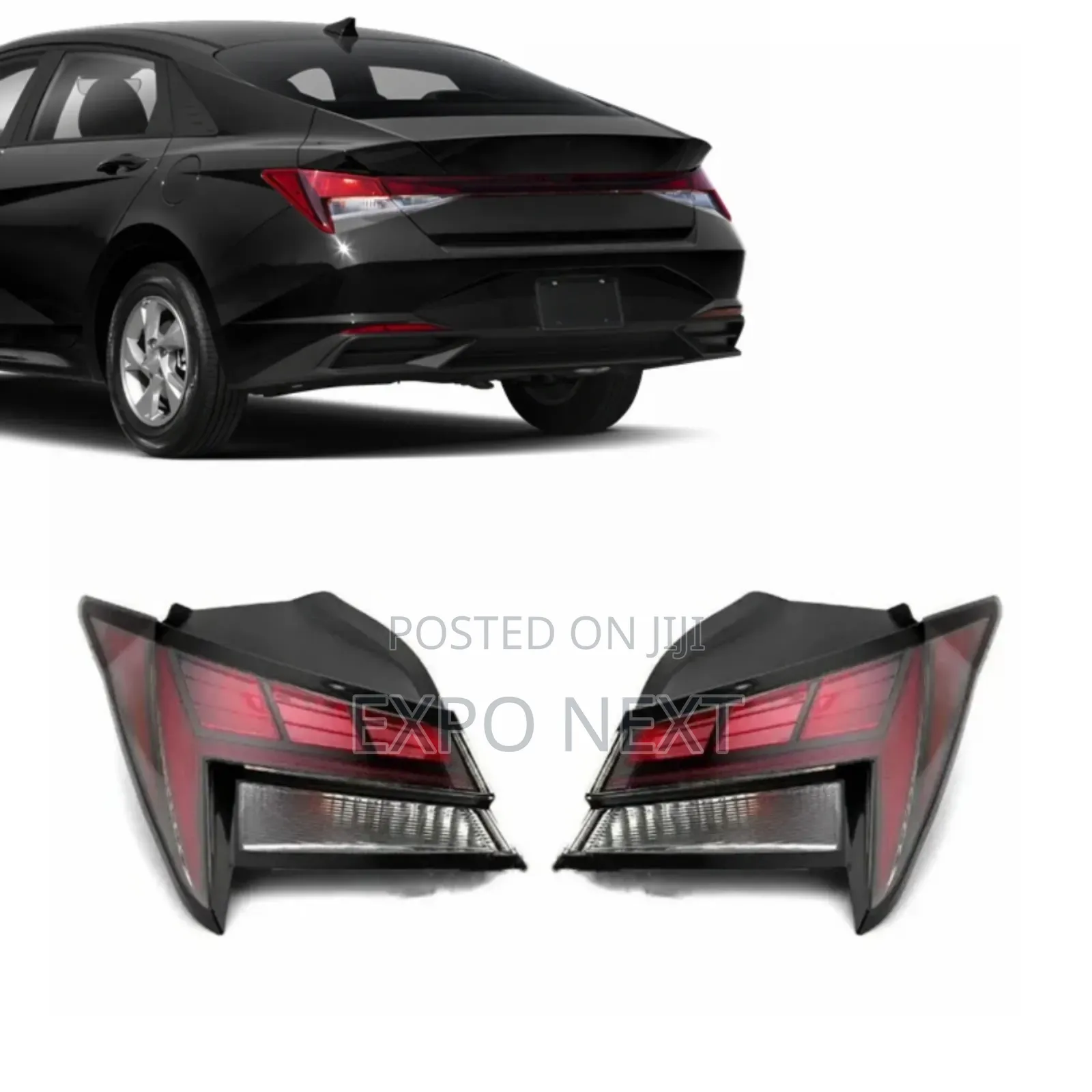 2021-2023 Hyundai Elantra Tail Light Halogen Pair