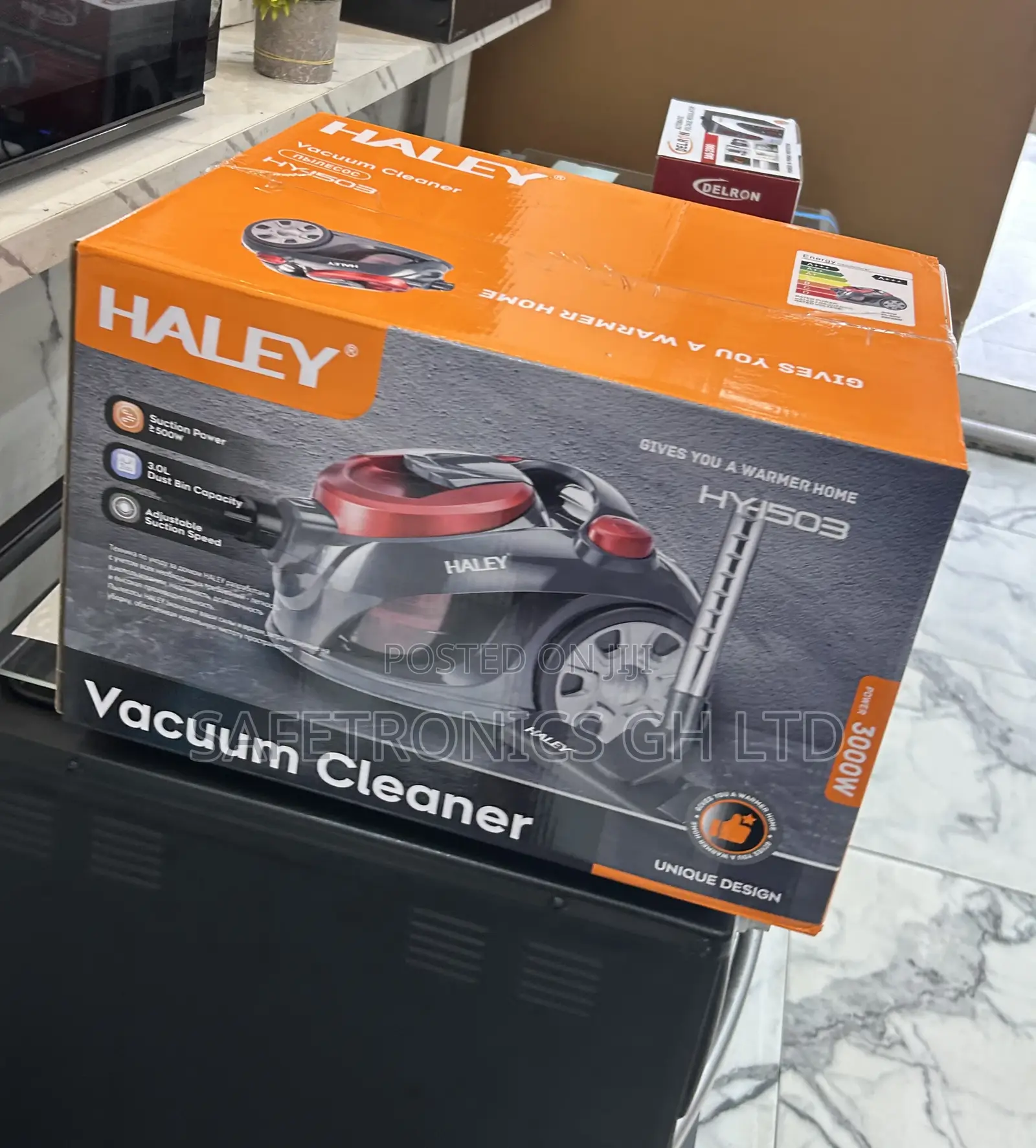 Try Ultra Modern Haley 4.5l Vacuum Cleaner Red Hy-1503