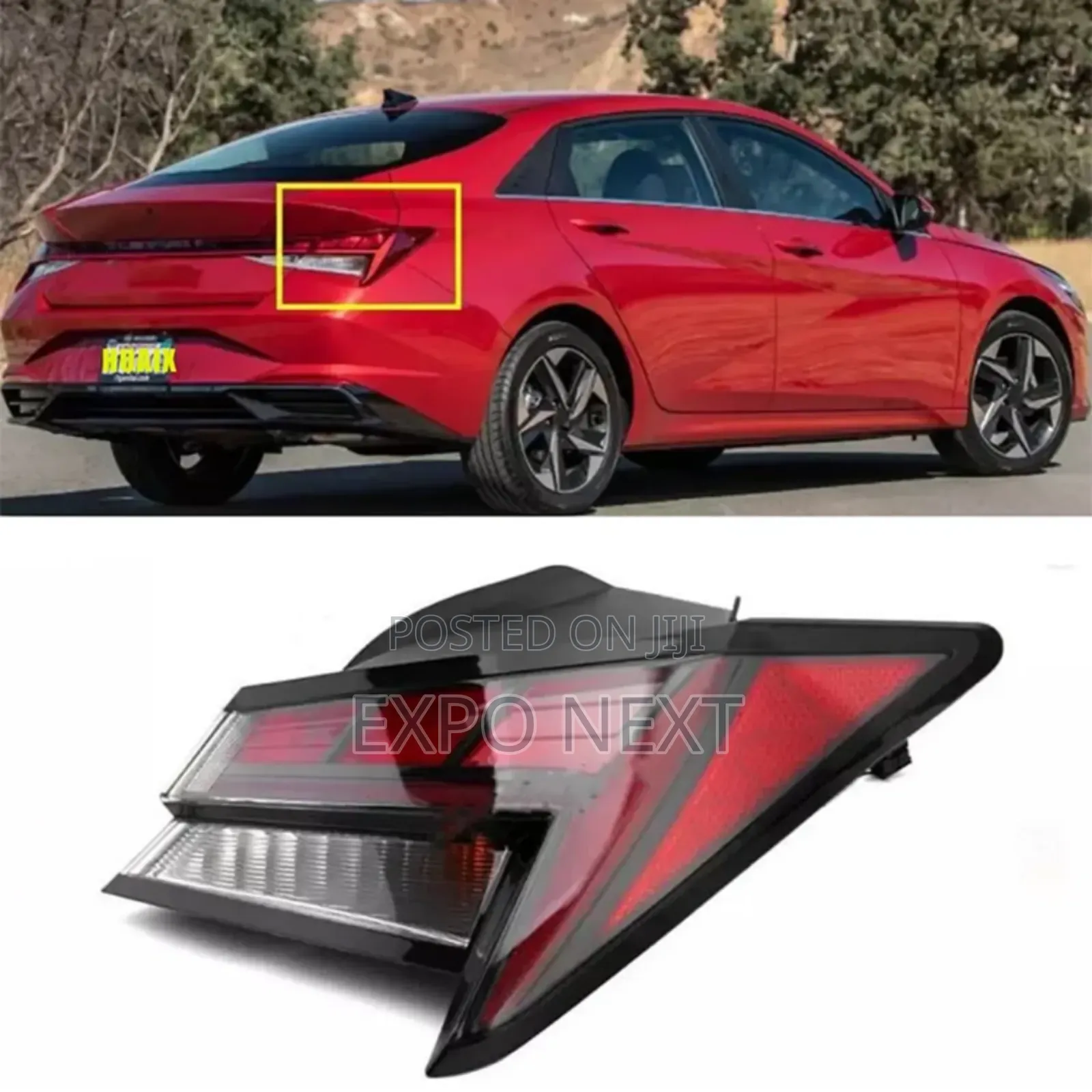 2021-2023 Hyundai Elantra Tail Light Halogen Pair