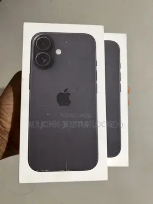 New Apple iPhone 16 128 GB Black