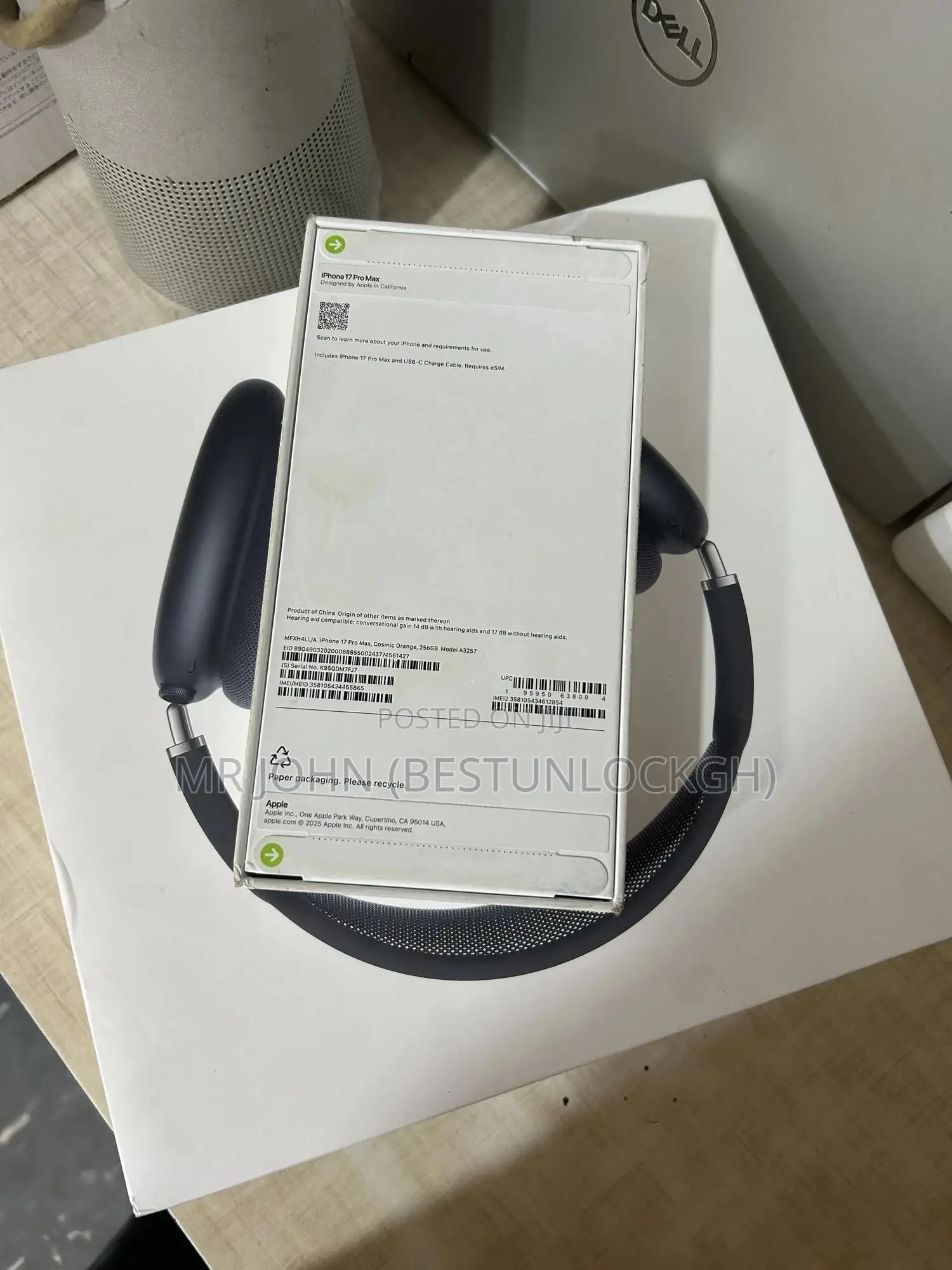 New Apple iPhone 17 256 GB Blue