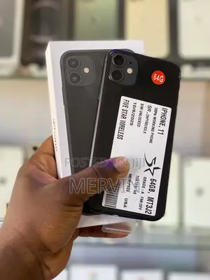 New Apple iPhone 11 64 GB Black