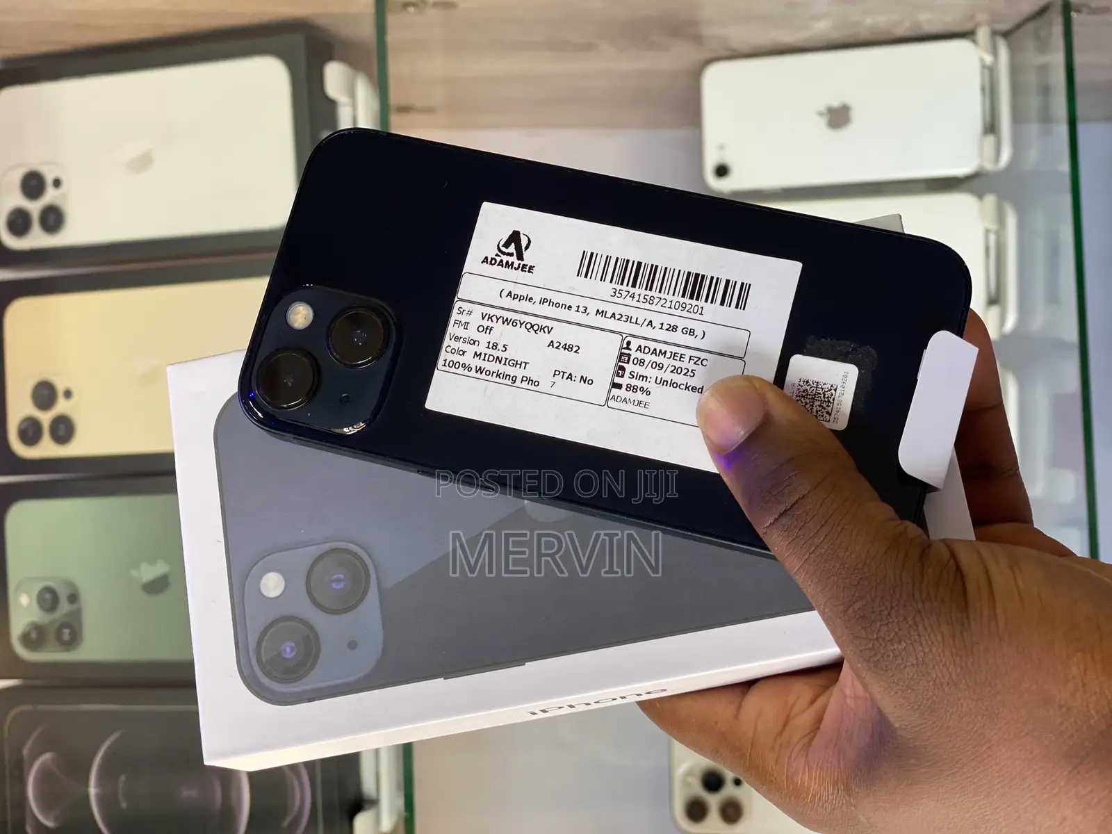 New Apple iPhone 13 128 GB Black