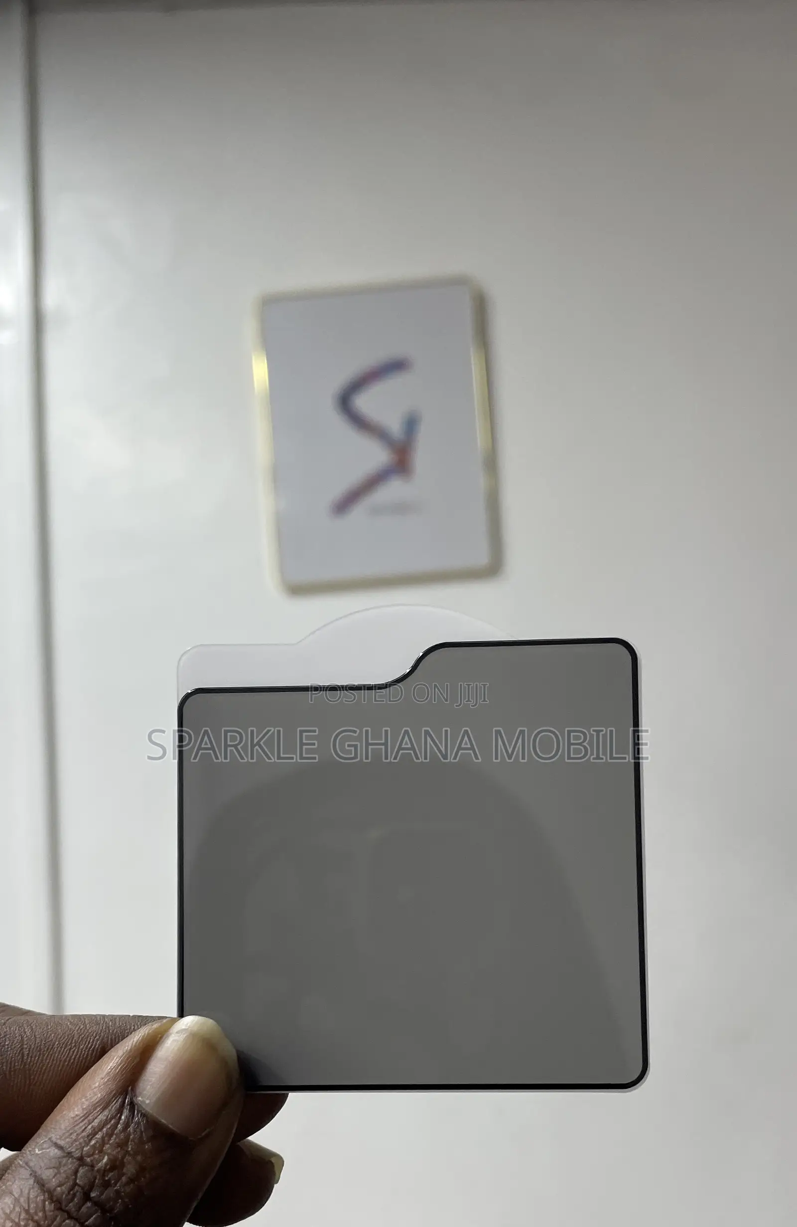 Samsung Z Flip 6 Black Privacy Glass Protector