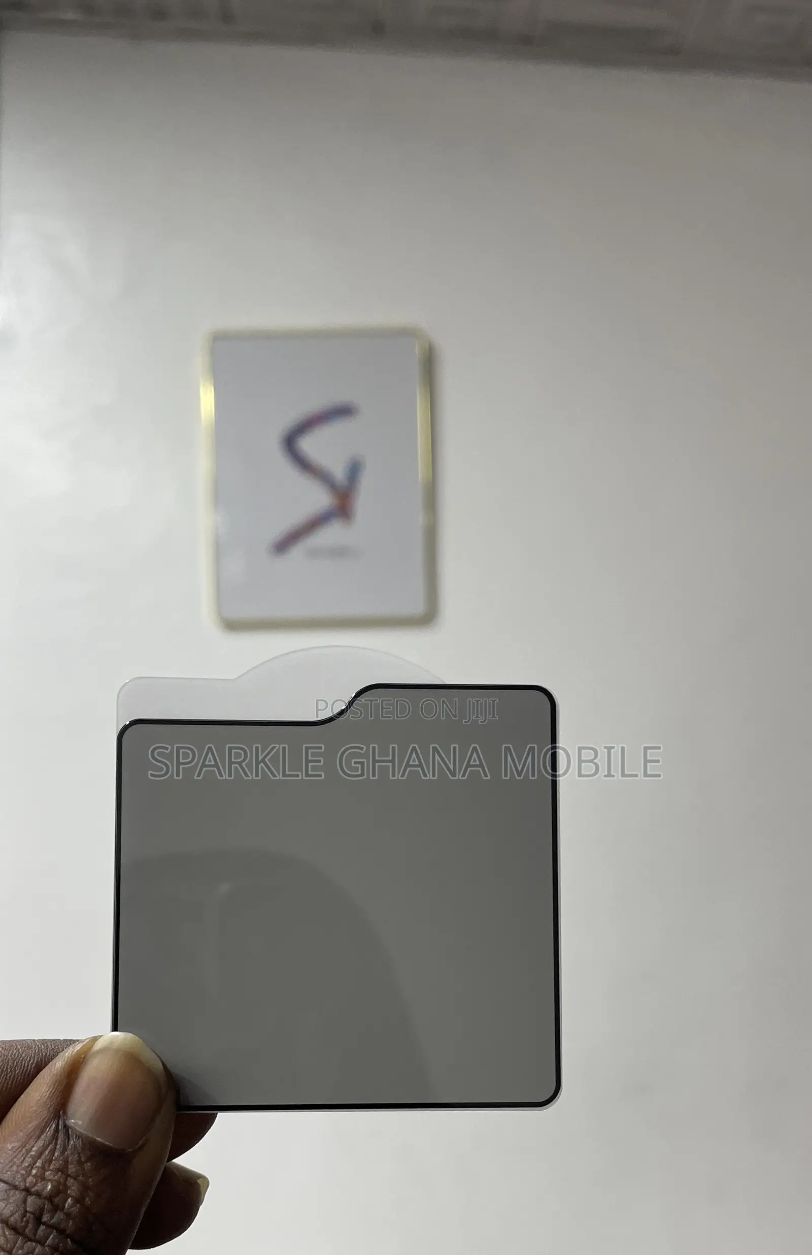 Samsung Z Flip 6 Black Privacy Glass Protector