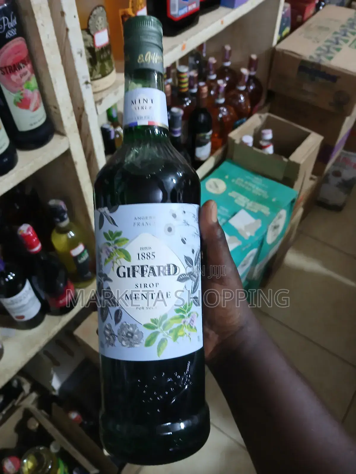 Giffard Mint Syrup 1l