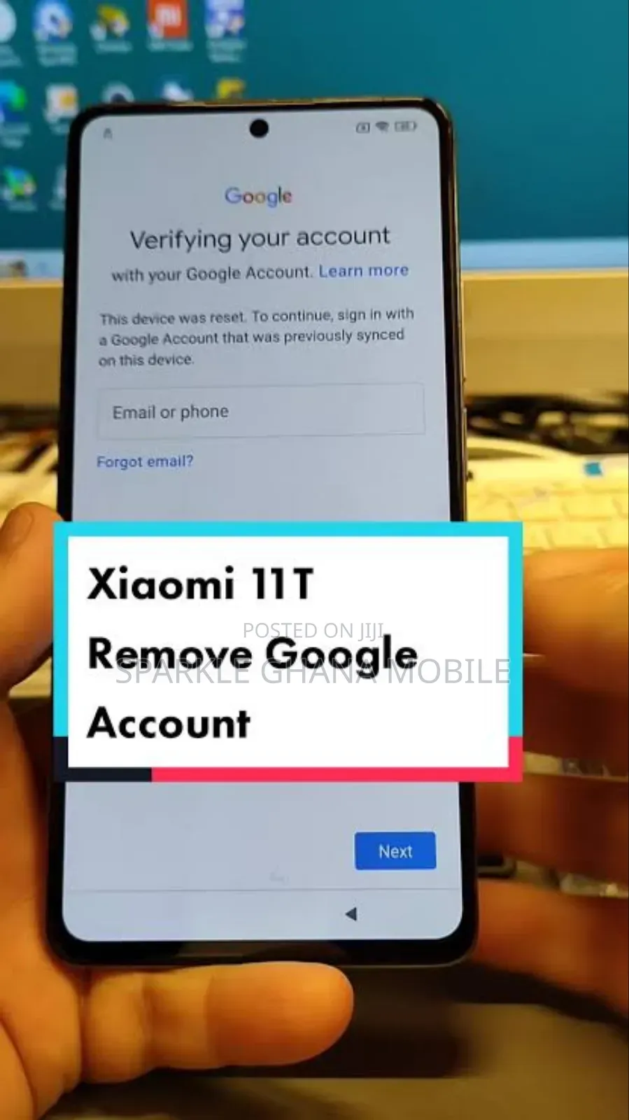 Xiaomi Google Account Removal