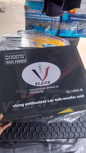 Flat Subwoofers Available (2000 W) Max Power