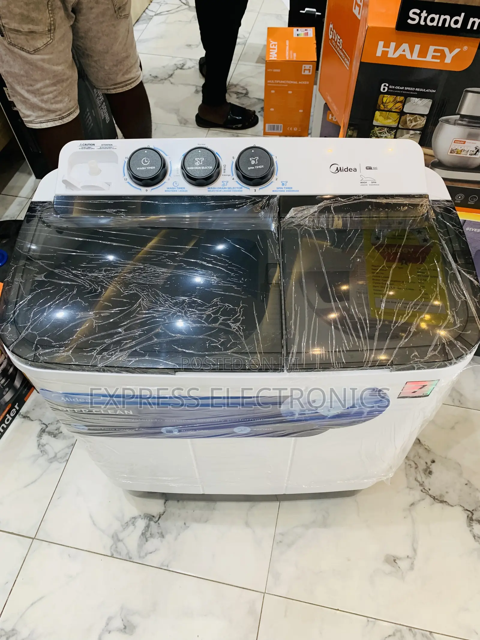 Highly Recommended Midea 7kg Topload Washing Machine Twintub