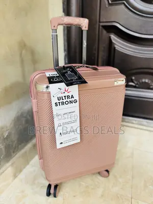 Top Quality Fiber Ultra Strong Rosegold 20 Inches Hand Luggage