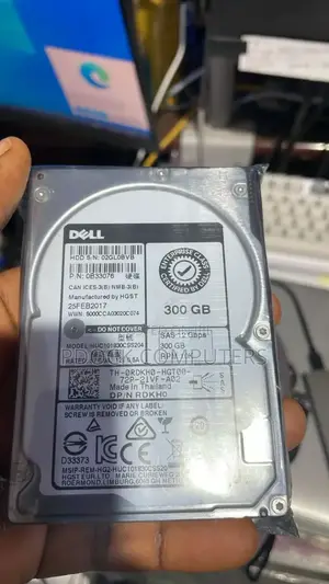 Dell 300gb Rpm Sas 2.5"Inch 12gbps Hard Drive