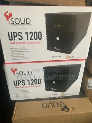Solid 1200va/1.2kva Pro Line Interactive Ups +Built in Avr