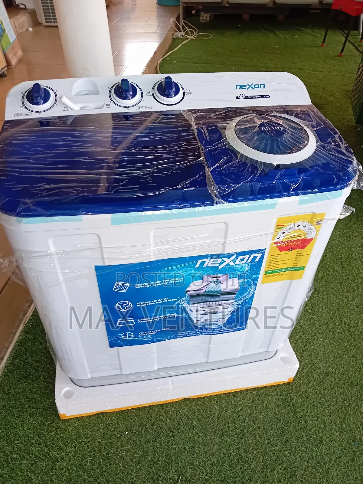 Easy Maintenance 7kg Washing Machine Nexon 7kg