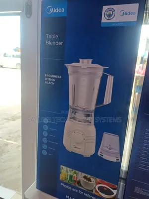 Midea Blender 1.5 Liters White + Jar Mj-Bl2516cee-Mp01s