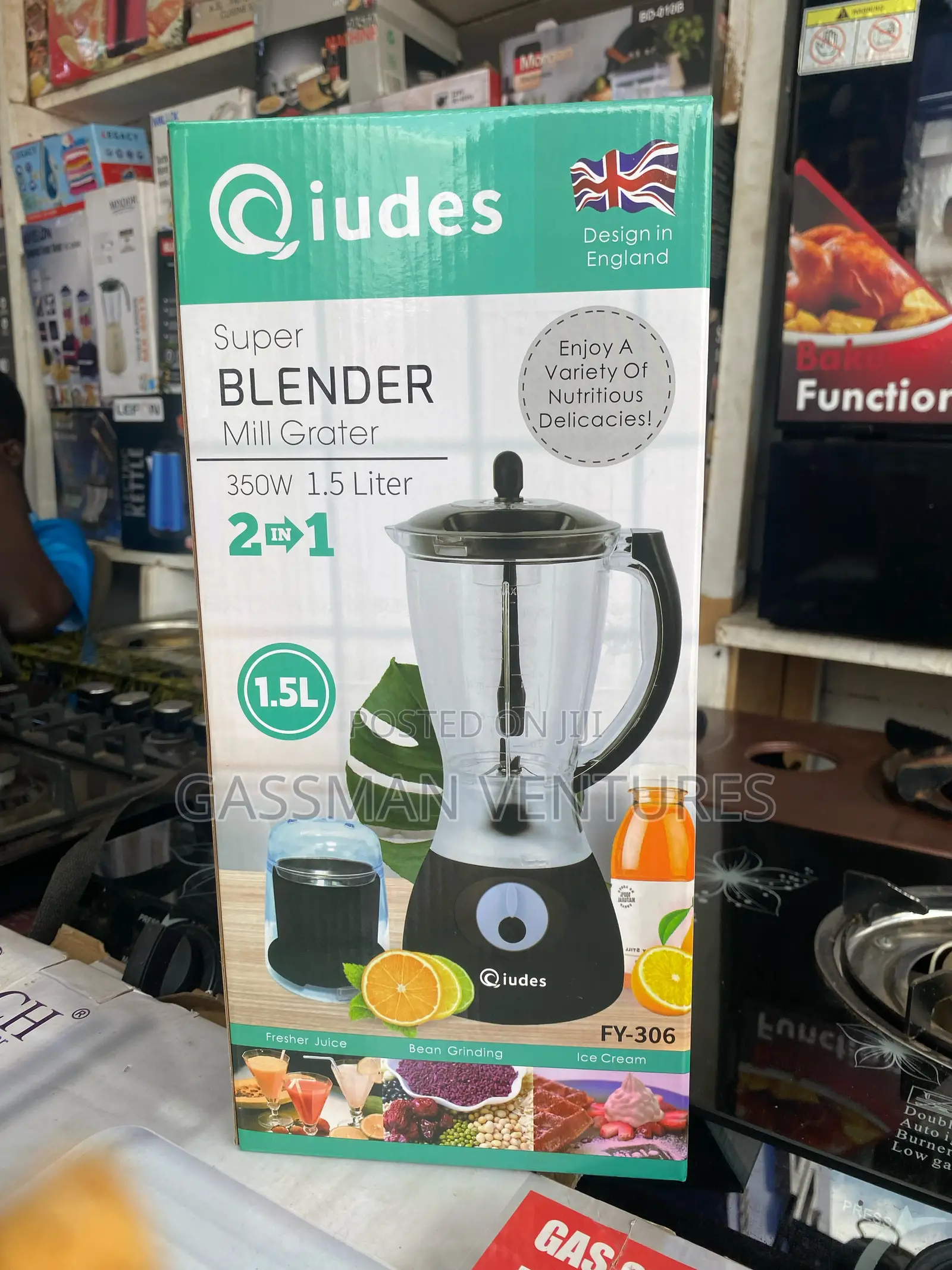 Quides 1.5 L Blender