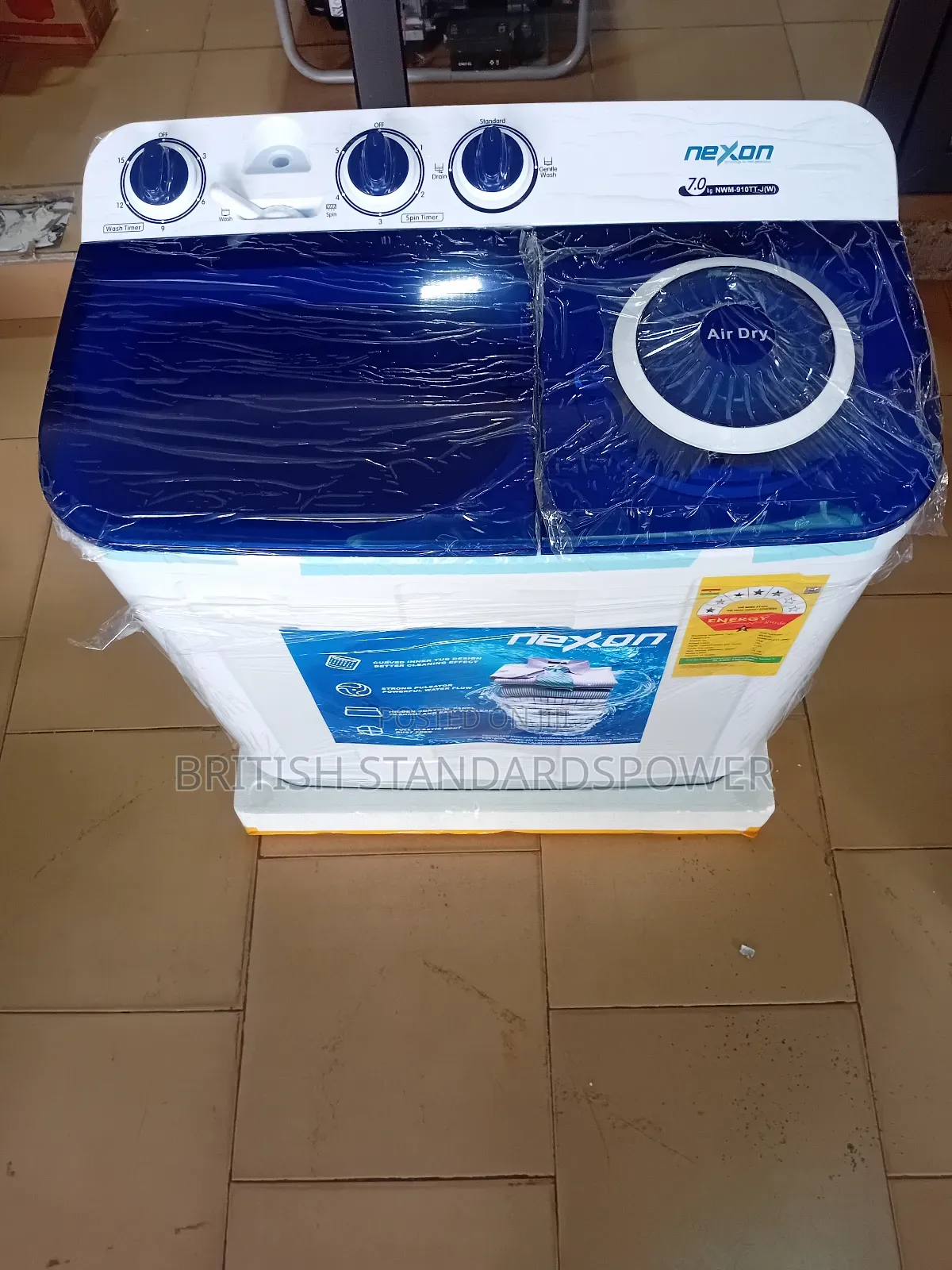 Powerful Cleaning 7kg Top Load Nexon Washing Machine
