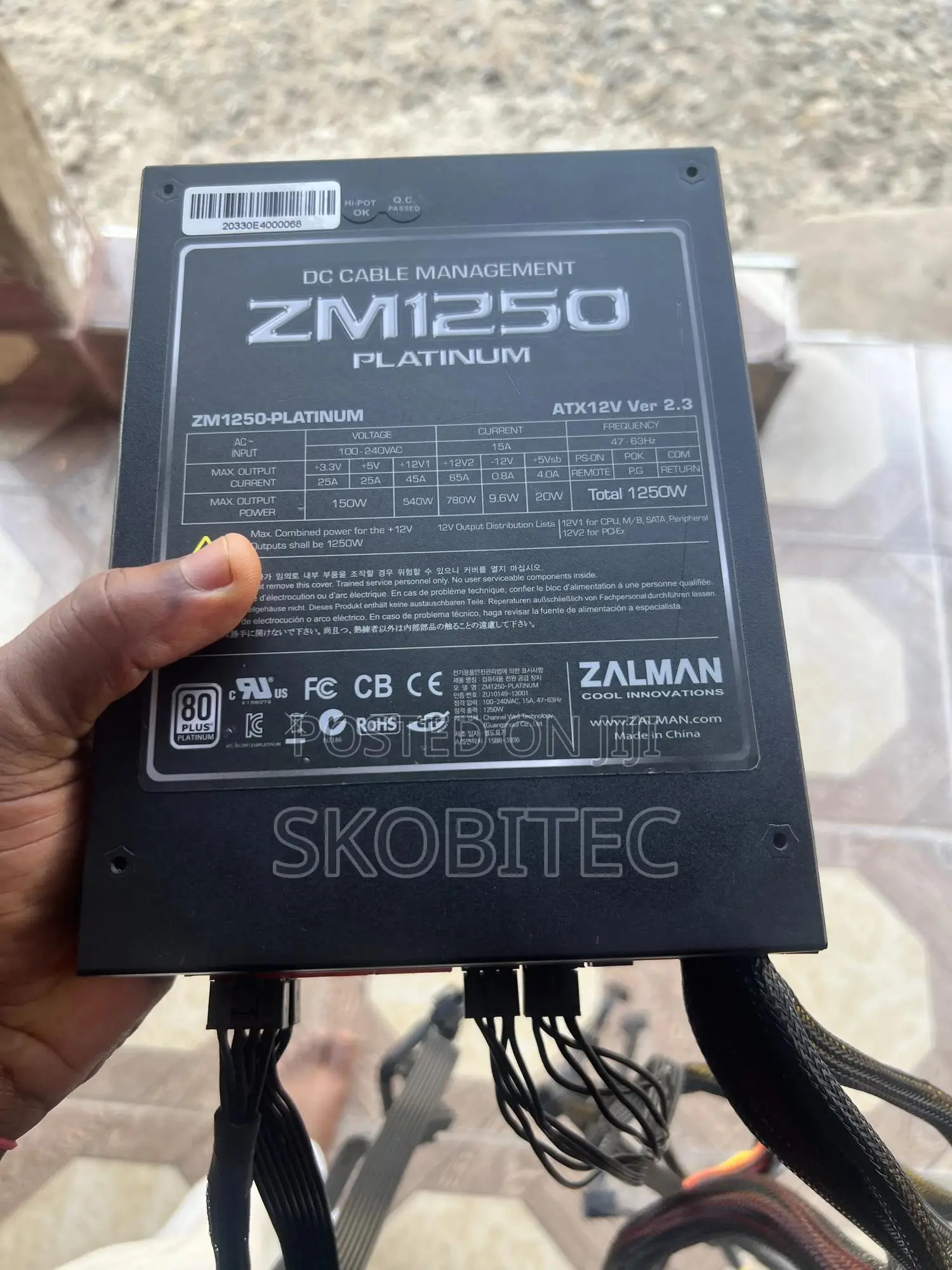 Zalman Zm1250-Platinum 1250w