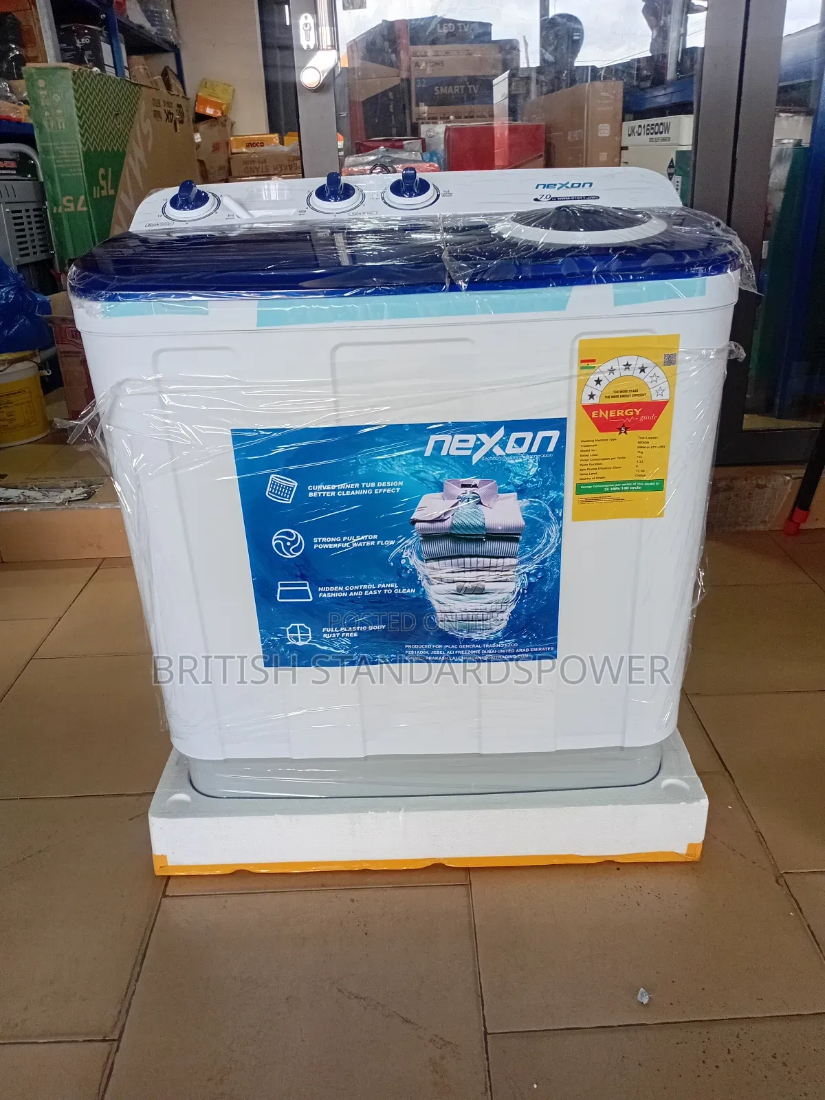 7kg Nexon Top Load Washing Perfector