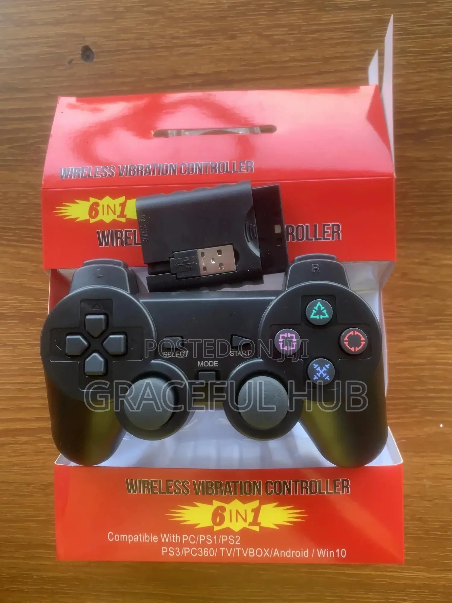 6in1 Wireless Vibration Controller