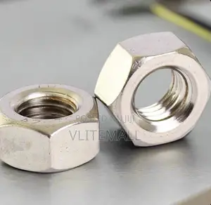 Wadfow 400 Pieces M6 Carbon Steel Hex Nut Set - Wmv1911
