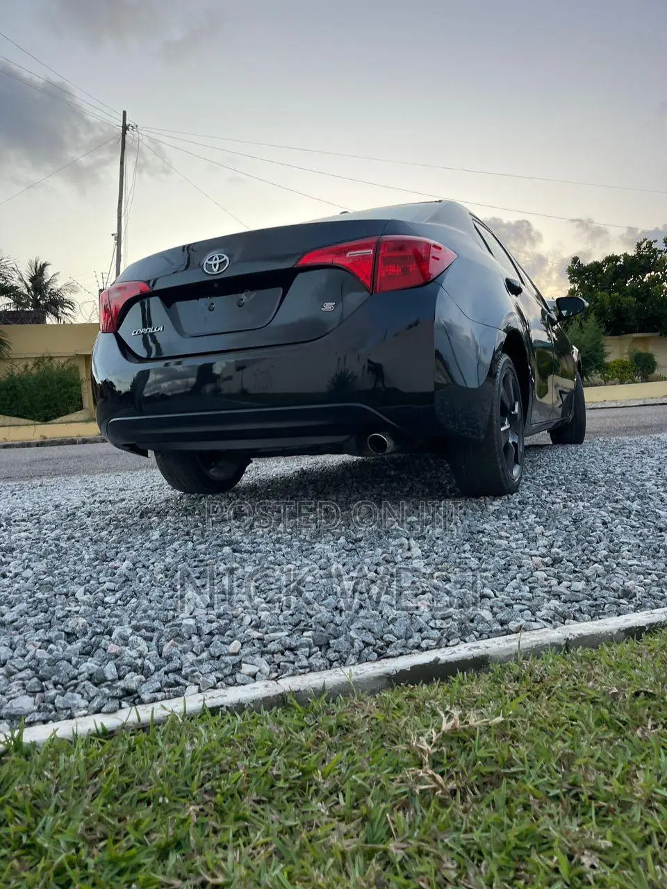 Toyota Corolla S Plus 4dr Sedan (1.8L 4cyl CVT) 2016 Black