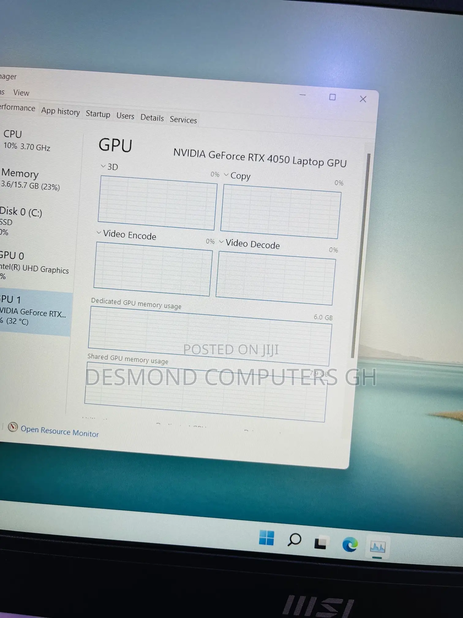 Laptop MSI Katana 15 16GB Intel Core i7 SSD 1T