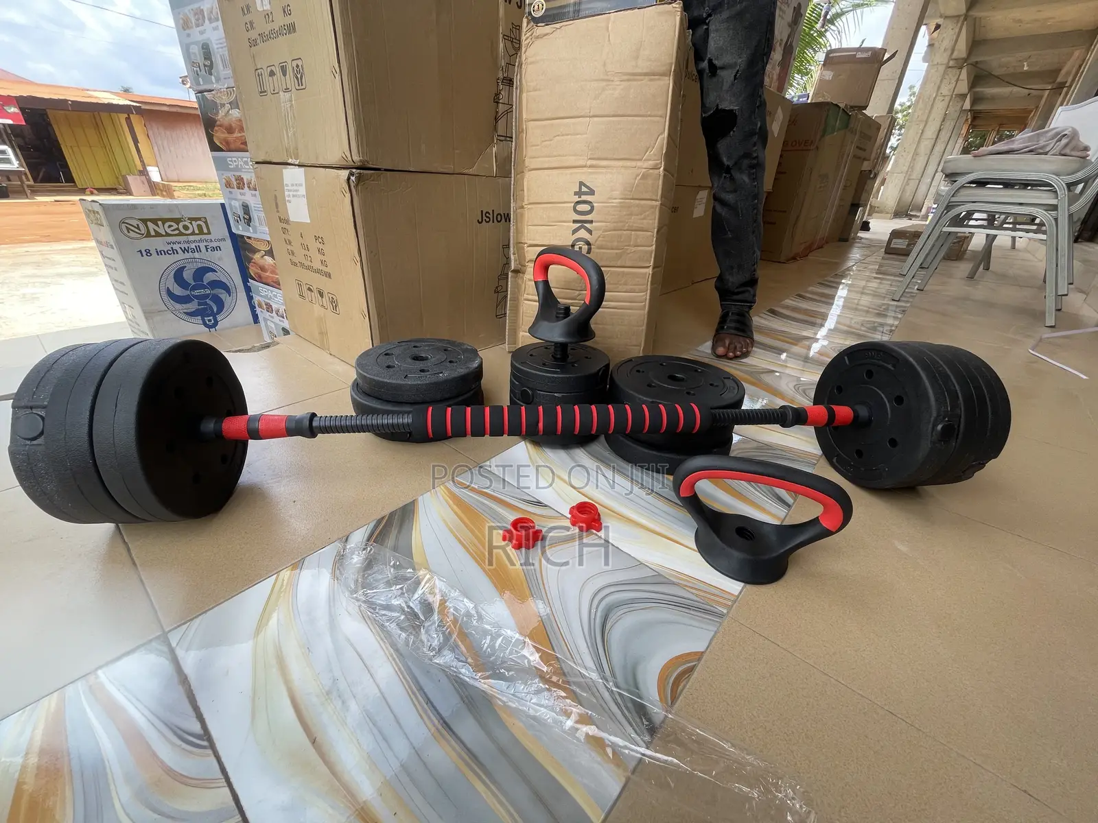 40kg Convertible Dumbbell to Kettle Bar, Barbell at Wholesale Prices