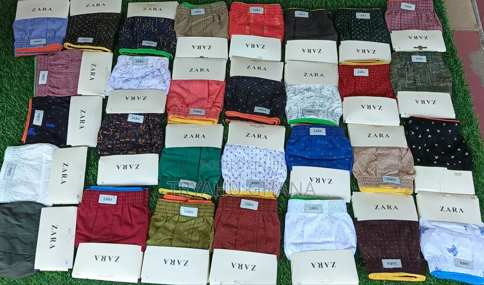 Fresh Fits| Bold Looks| 100% Cotton Authentic Zara  Boxers For Sale