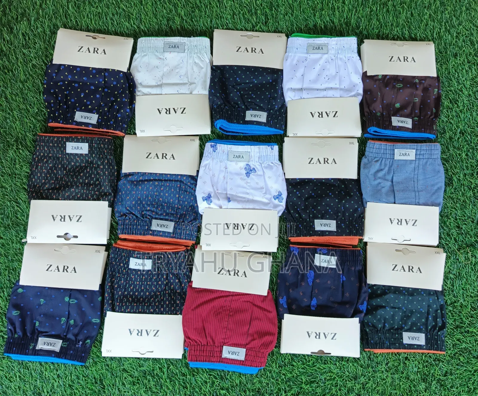 Buy Original 100% Cotton Boxer Shorts — Zara At Tryahu Price