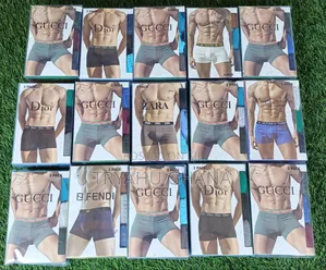 Fast Delivery In Ghana — 100% Cotton Zara, Gucci, Dior Boxers #Tryahu