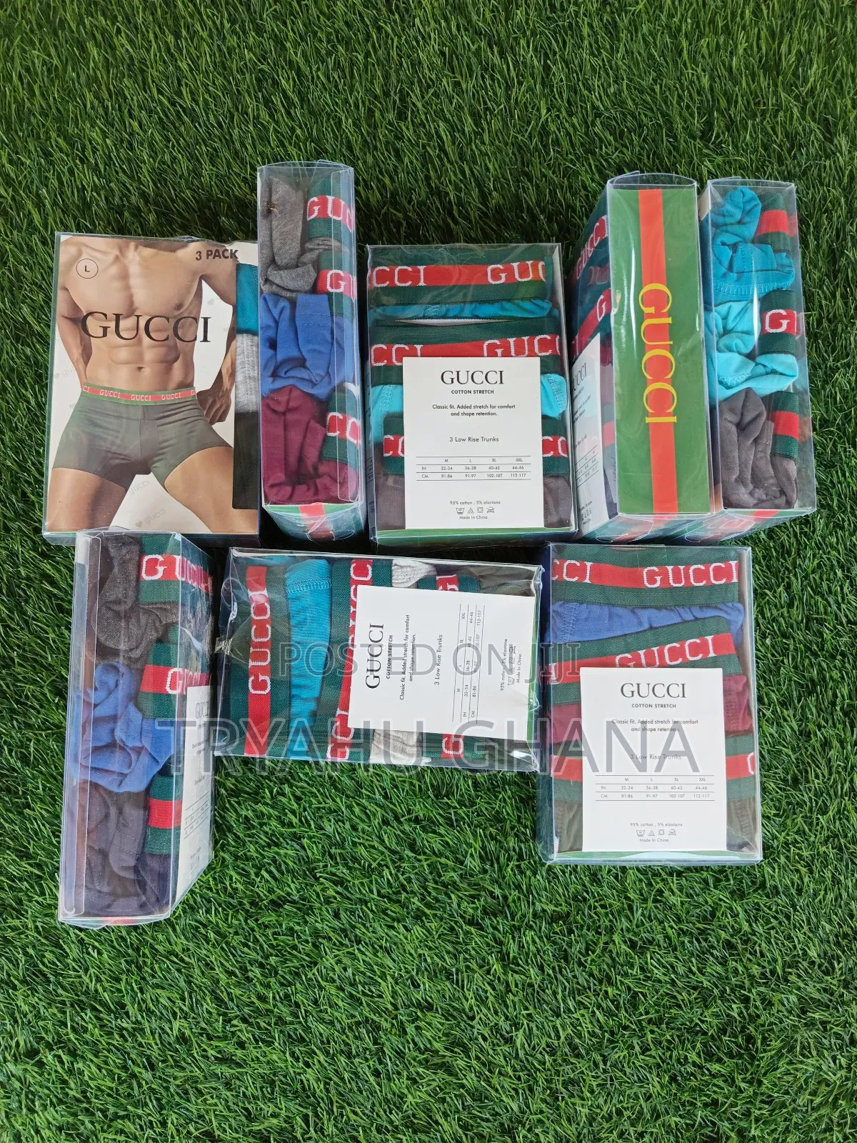 Feel The Fit: 100% Cotton Branded Boxer Shorts — Tryahu New Arrivals