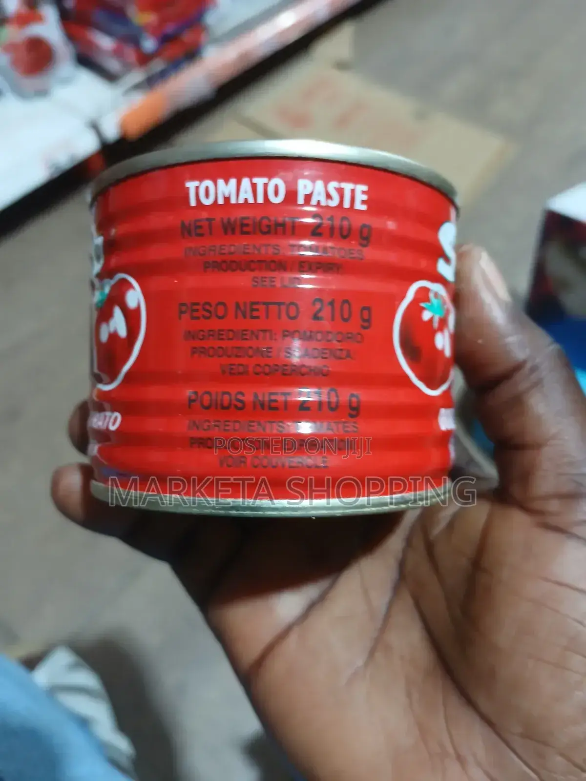Salsa Tomatoes Paste 210gx24
