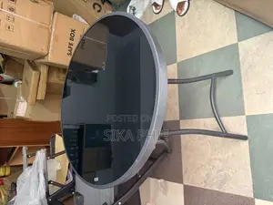 Black Glass Table