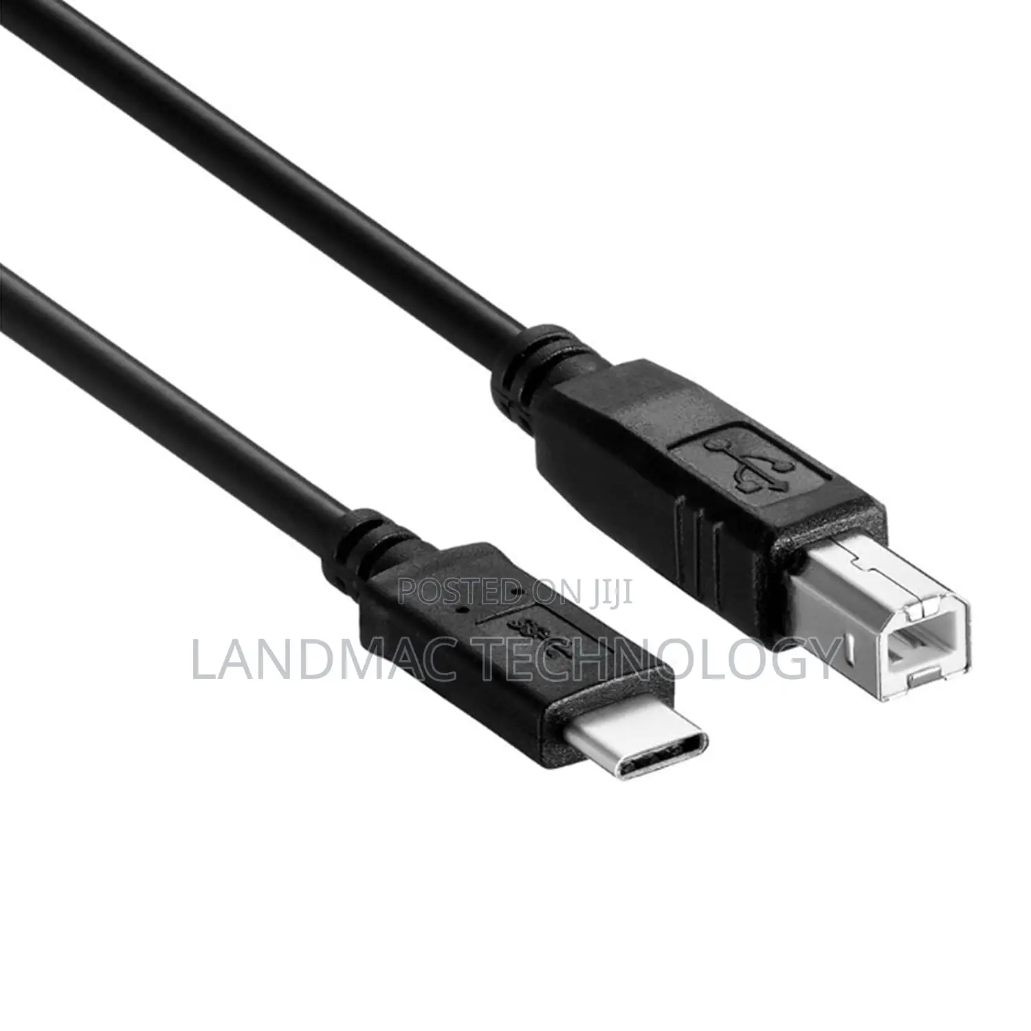 Usb-B to Usb-C Cable – 2m High-Speed Printer Transfer