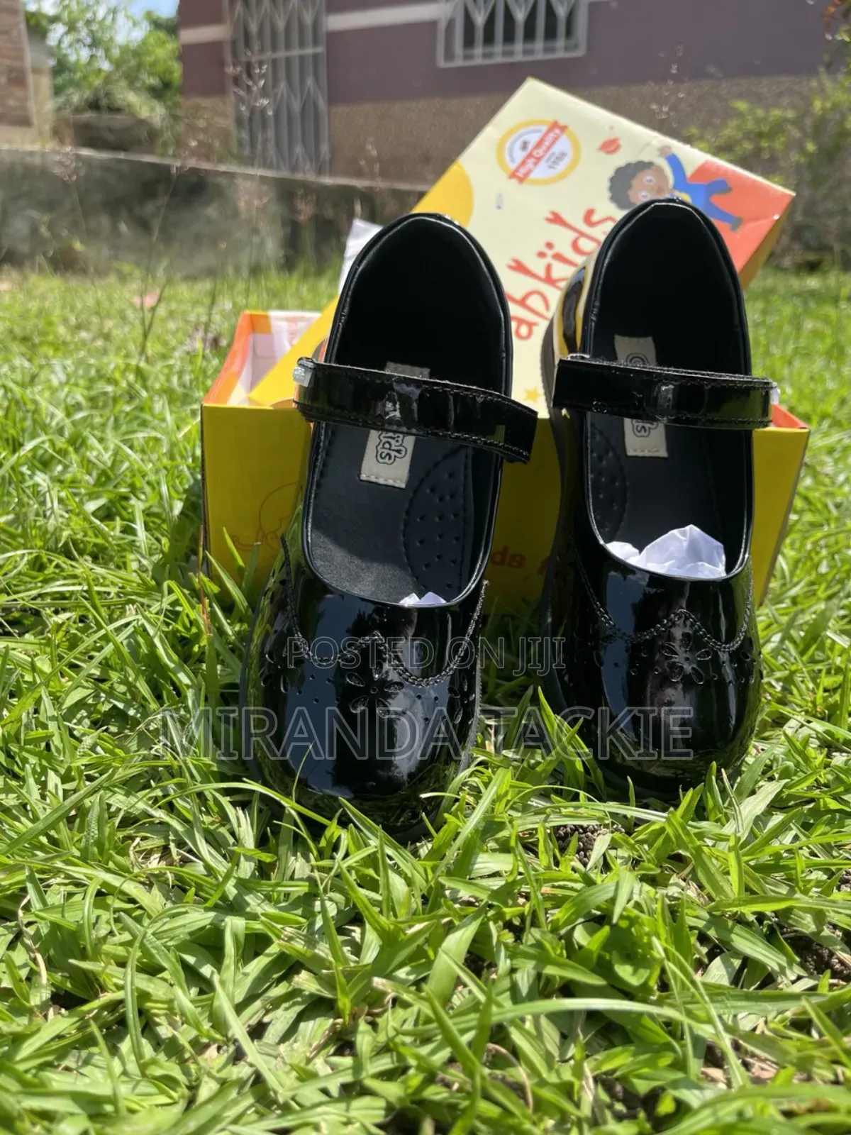 Pure Leather Girls School Shoes