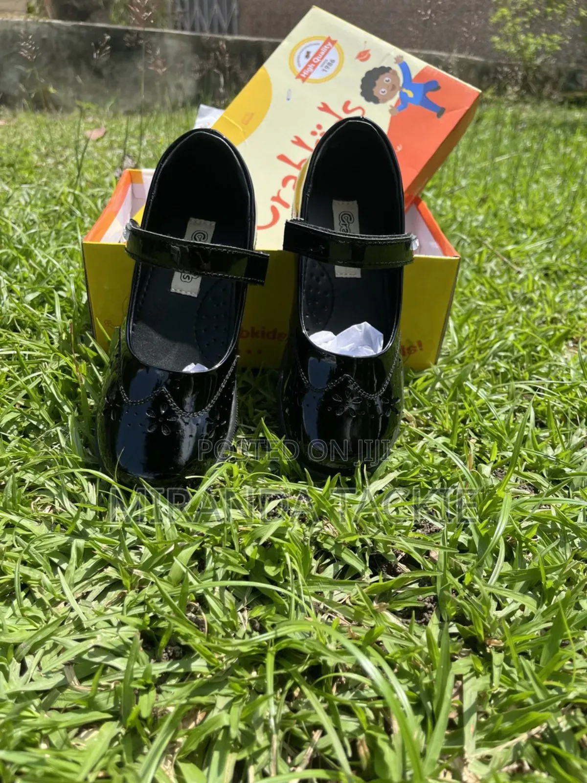 Pure Leather Girls School Shoes