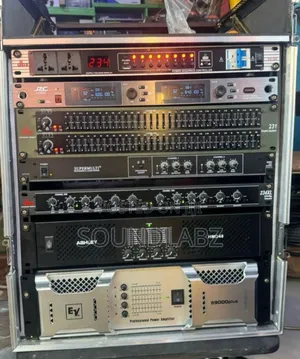 Solid Amplifier Rack Set For Professional Speaker Set